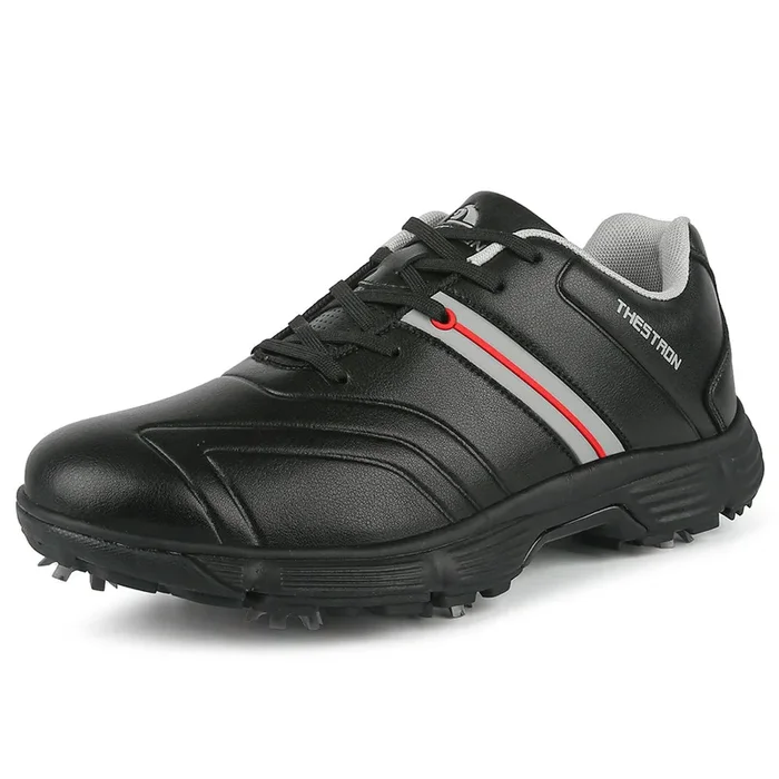 Ask Echo G517 Men’s Professional Spikes Golf Shoes / Black