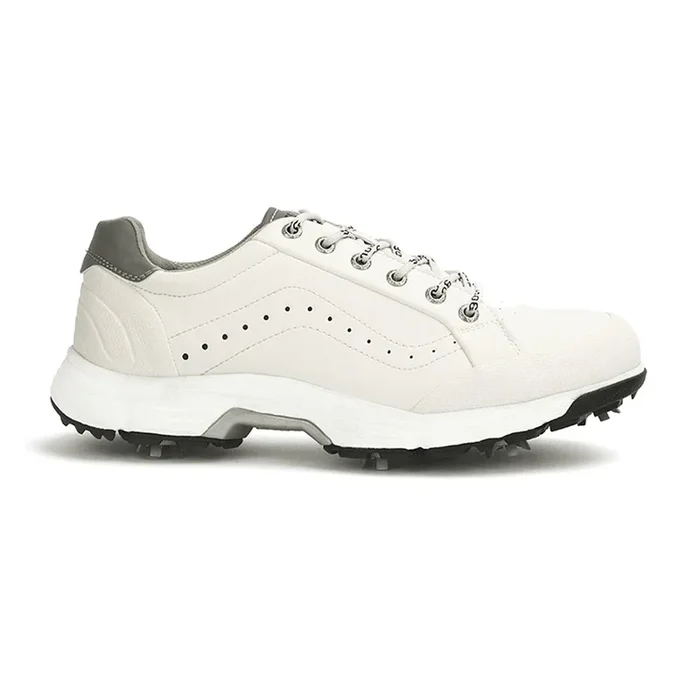 Ask Echo G716 Men’s Professional Spikes Golf Shoes / White