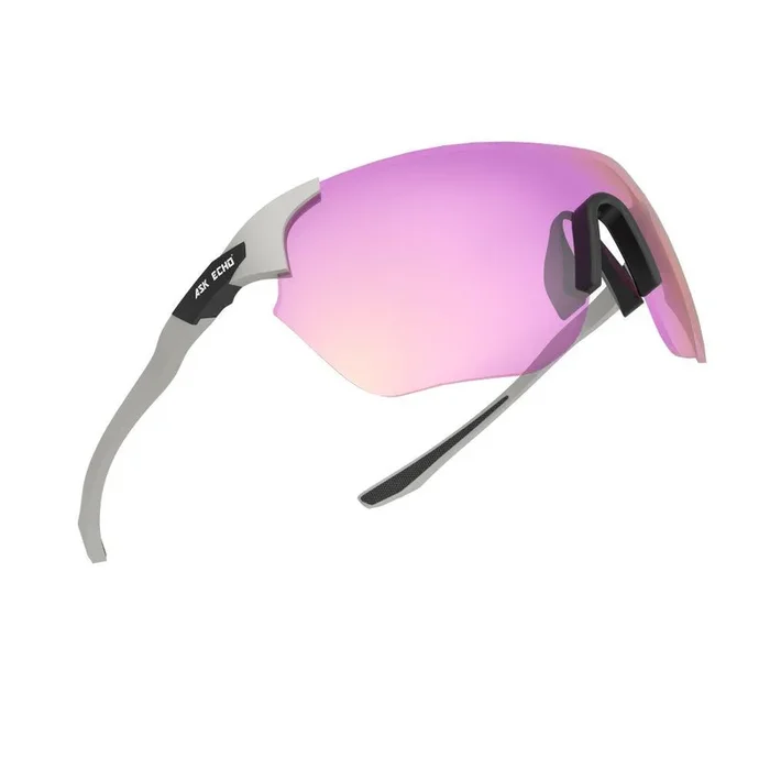 Ask Echo Golf No Frame White Leg Sunglasses / Pink