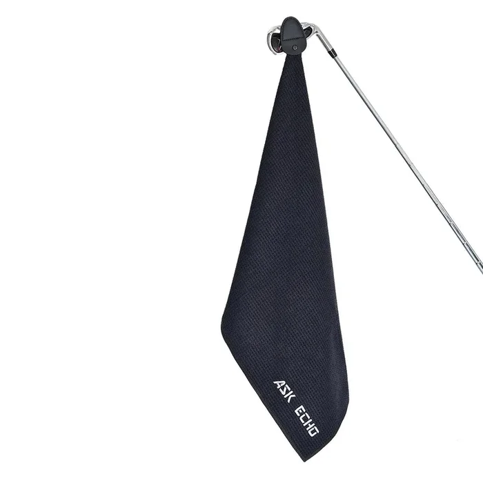 ASK ECHO Waffle Weave Microfiber With Magnetic Golf Cotton Towel