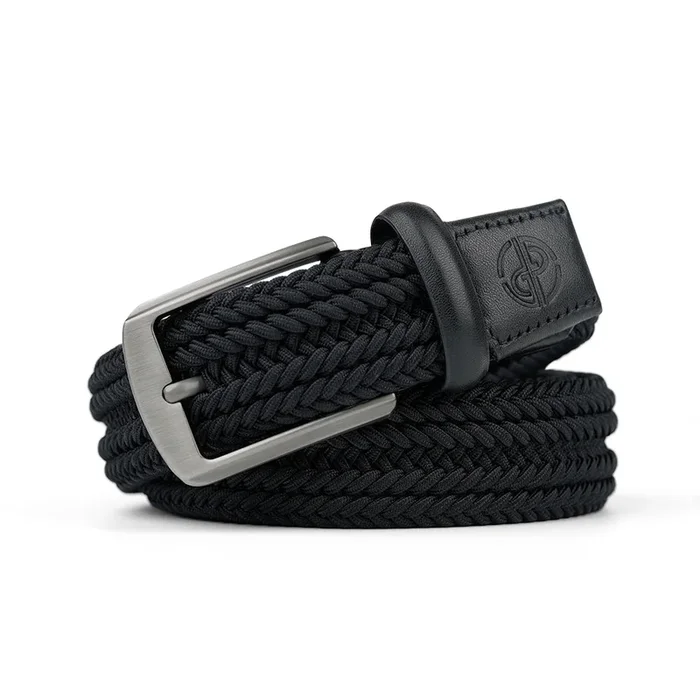 Ask Echo X Goating Player Men’s Natural Flex Golf Belt / Black