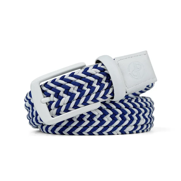 Ask Echo X Goating Player Men’s Natural Flex Golf Belt / Sky Blue
