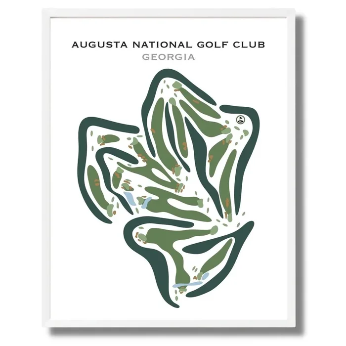 Augusta National Golf Club, Georgia – Printed Golf Courses