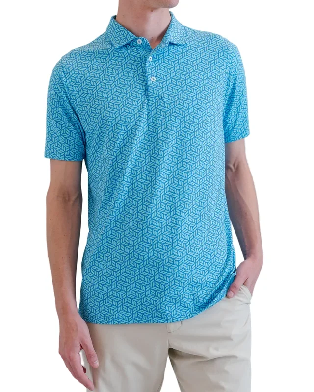 B.Draddy: Men’s Cool Sports Polo – Wesley