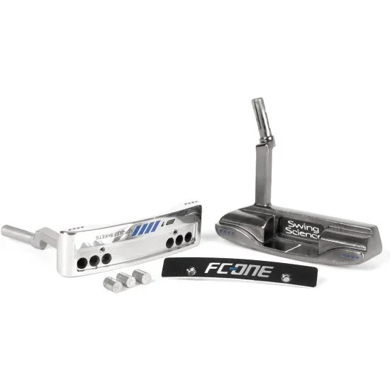 B1 Fully Adjustable Putter, Silver Finish