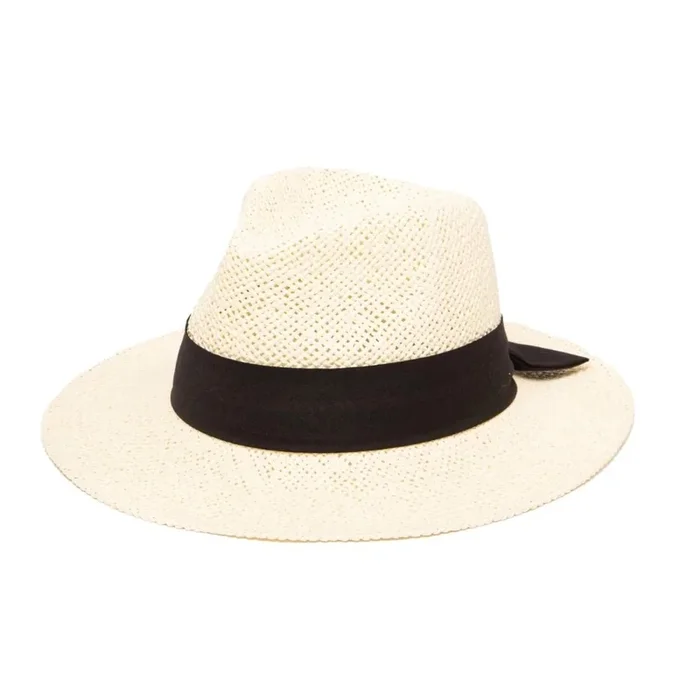Backspin Women’s Woven Paper Fedora