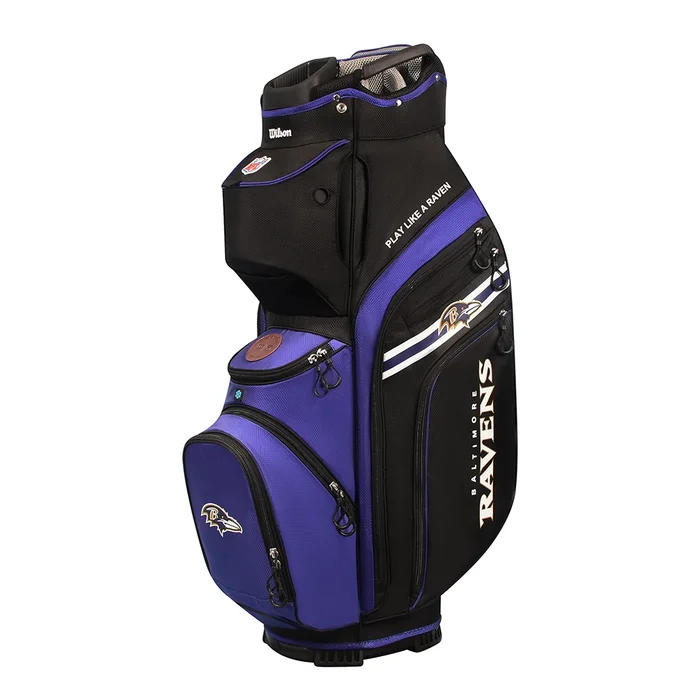 Baltimore Ravens Wilson Cart Golf Bag