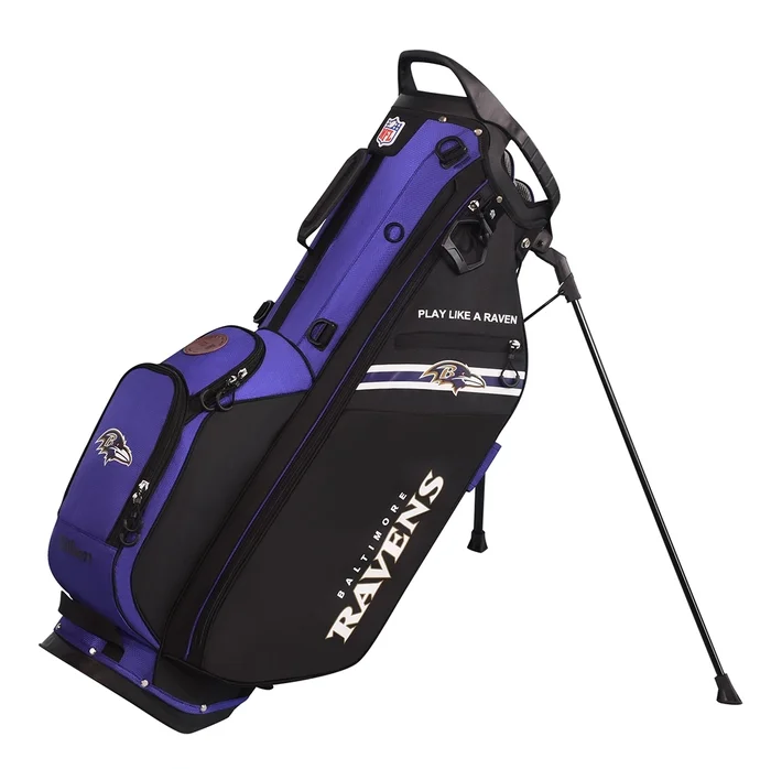 Baltimore Ravens Wilson Stand Golf Bag