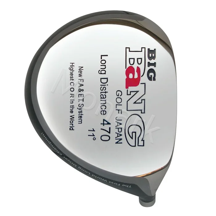 BangGolf Bang Golf Big Bang Japan 470 Black Titanium Driver Head
