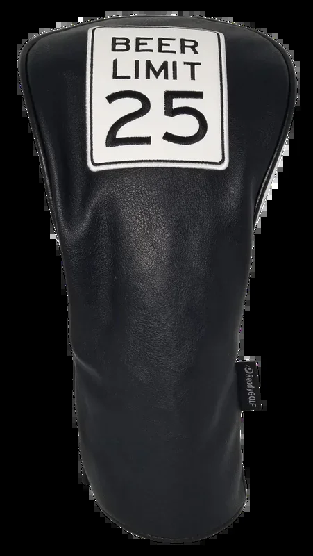Beer Limit 25 Embroidered Driver Headcover by ReadyGOLF