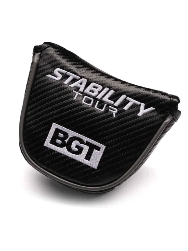 BGT: Mallet Putter Headcover – Black Carbon
