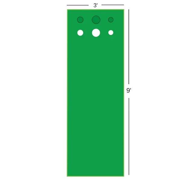 Big Moss Competitor V2 Putting Green & Chipping Mat