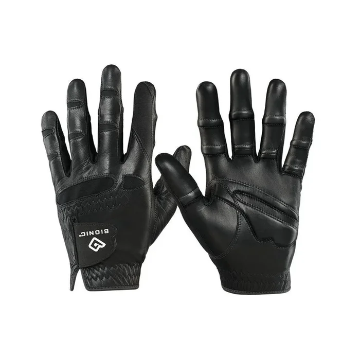 Bionic Men’s StableGrip with Natural Fit Black Golf Glove
