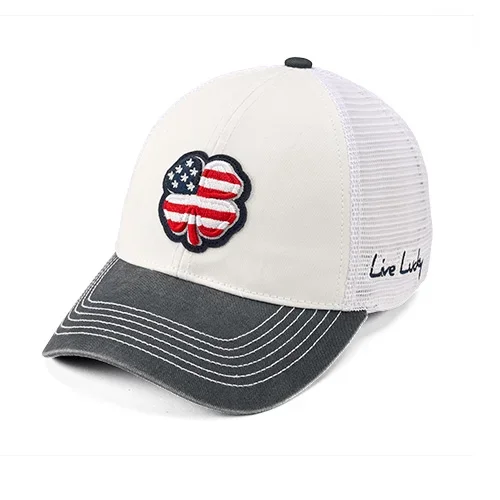 Black Clover: Adjustable Hat – USA 2 T Vintage 3
