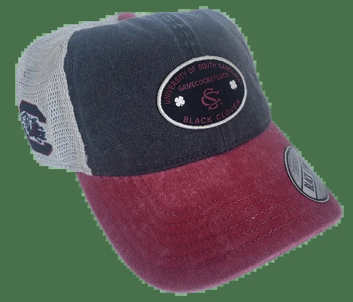Black Clover: Collegiate Hat – South Carolina Retro Black Snapback