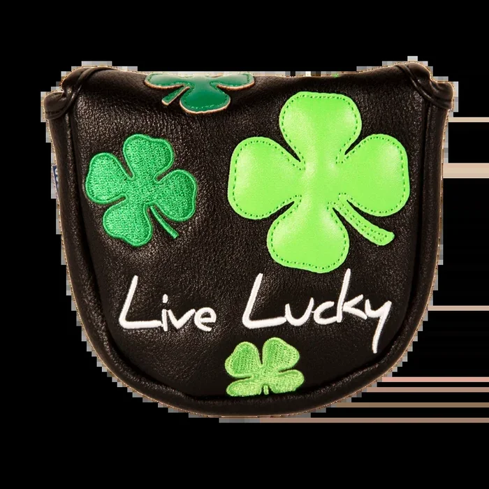 Black Clover Live Lucky Mallet Putter Cover – Live Lucky Green