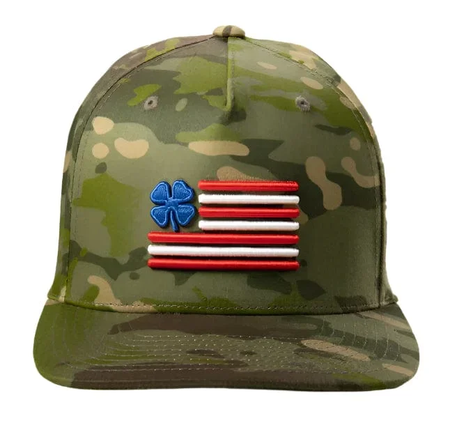 Black Clover: Premium Hat – Camo Clover Nation USA 2 (Adjustable)
