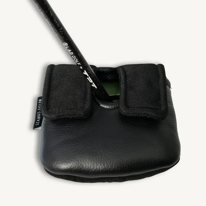 Black Cordura Center Shafted Mallet Putter Cover