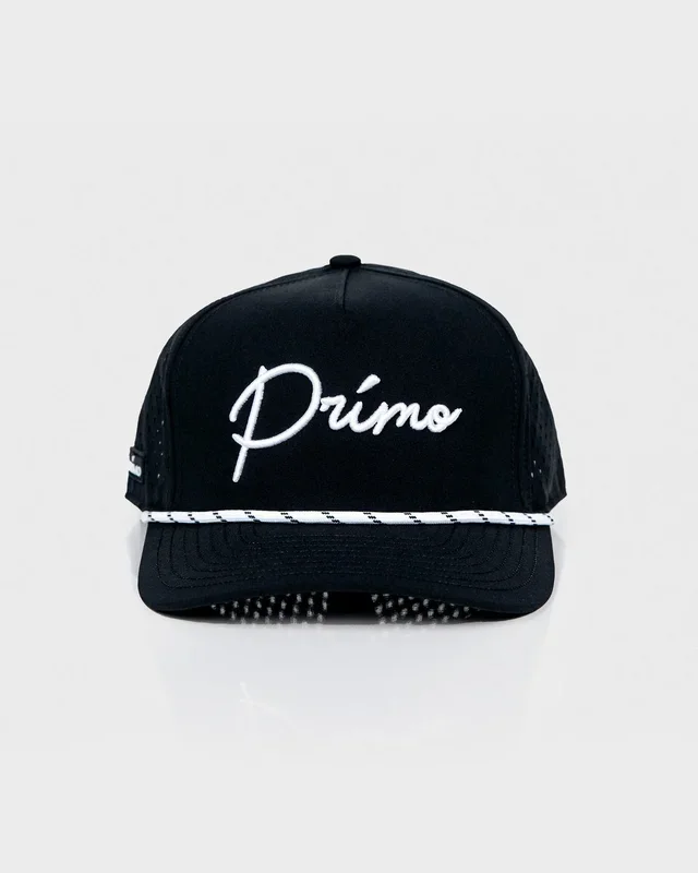 Black Cursive Hat – Primo
