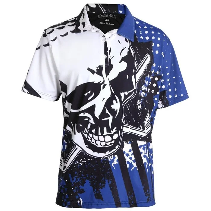 Blade Performance Golf Shirt | Blue