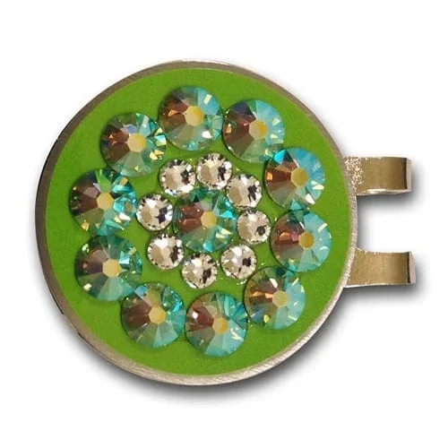 Blingo Ball Markers: Green Shimmer