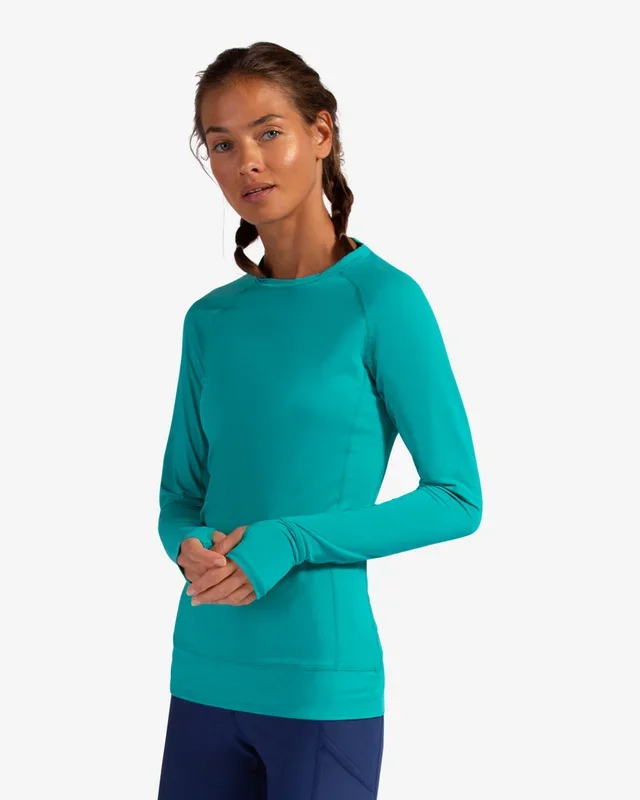 BloqUV: Women’s UPF 50 Pullover (2012) – Caribbean Blue