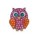 Bonjoc: Ball Marker & Hat Clip – Owl Pink