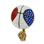 Bonjoc: Ball Marker & Hat Clip – Seema Sparkle Line – USA Ballin