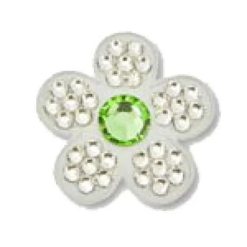 Bonjoc: Flower Ball Marker & Hat Clip – Ivory