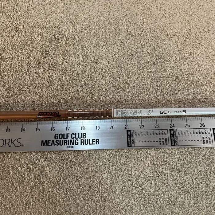 Brand New Graphite Design Tour AD GC-6 S 44.25” TP Tip Wood Shaft, Ships Today!
