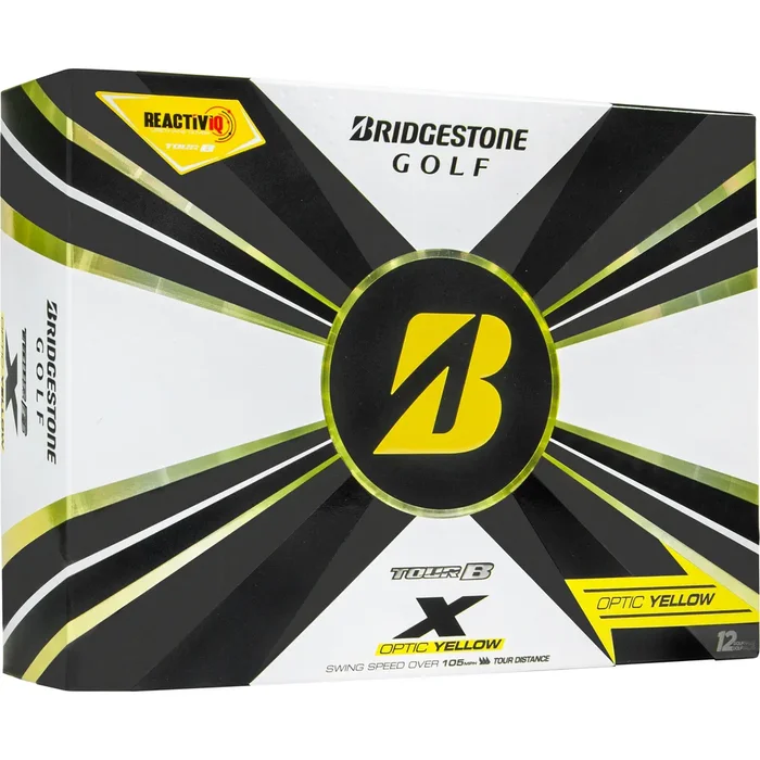 Bridgestone 2022 Tour B X Yellow Golf Balls