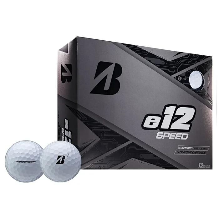 Bridgestone e12 SPEED White Golf Balls – Dozen