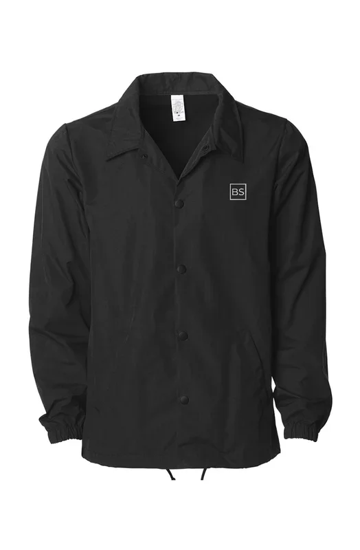 BS Black On Black Coaches Jacket