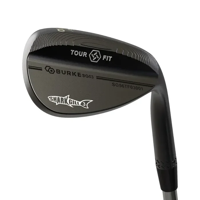 Burke Shark Gill SG03 Wedge – 100% Forged & Milled Single Block 1020 Steel