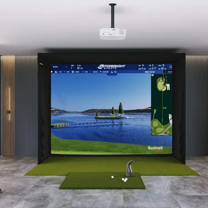 Bushnell Launch Pro SIG12 Golf Simulator Package