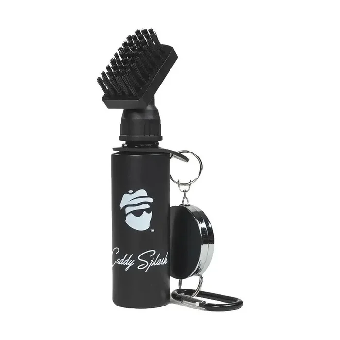 Caddy Splash Original Golf Club Water Brush Heavy Duty Retractable Clip