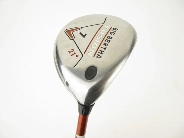 Callaway Big Bertha Fusion Fairway 7 wood 21* w/ Graphite Aldila NVS 55-A Senior