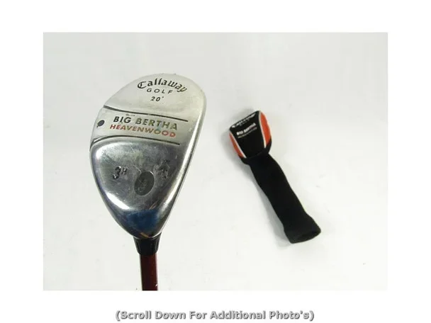 Callaway Big Bertha Heavenwood 3 Hybrid 18* w/Factory Graphite Light Flex (7/10) (Out of Stock)