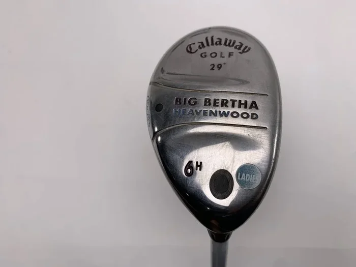 Callaway Big Bertha Heavenwood 6 Hybrid 29* Big Bertha Gems 55g Ladies RH
