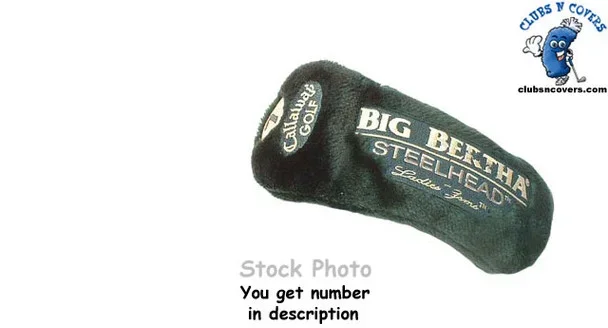 Callaway Big Bertha Steelhead Ladies Gems 3 wood Headcover 2009-2zgood3