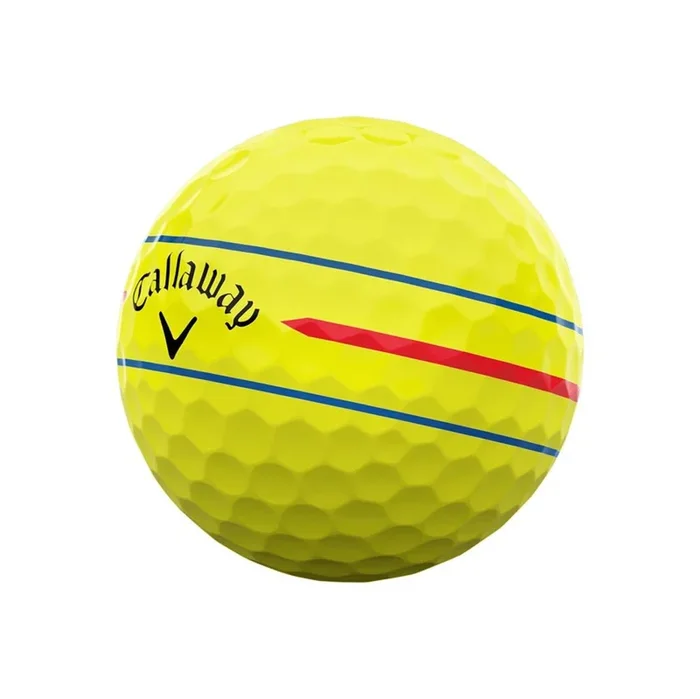 Callaway Chrome Soft 360 Triple Track Golf Balls – Yellow – 2024