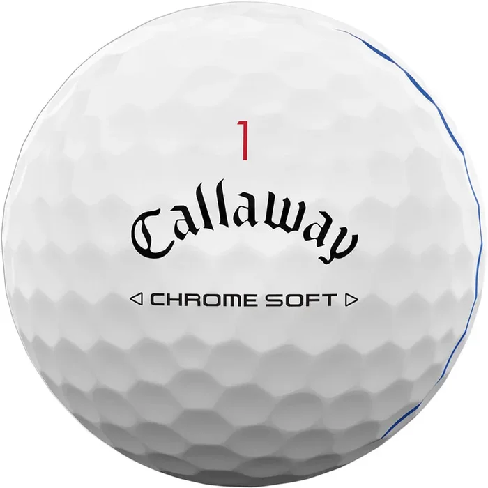 Callaway Chrome Soft Triple Track Personalized Golf Balls