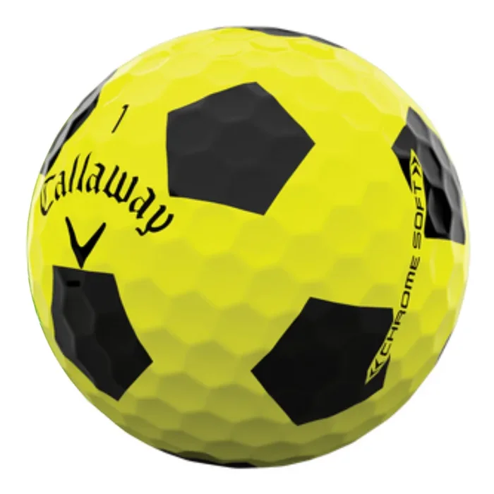 Callaway Chrome Soft Truvis Yellow & Black (1 Dozen)