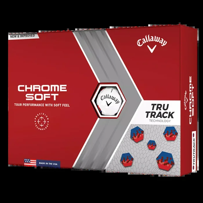 Callaway Golf ’23 Chrome Soft Triple Track Golf Balls