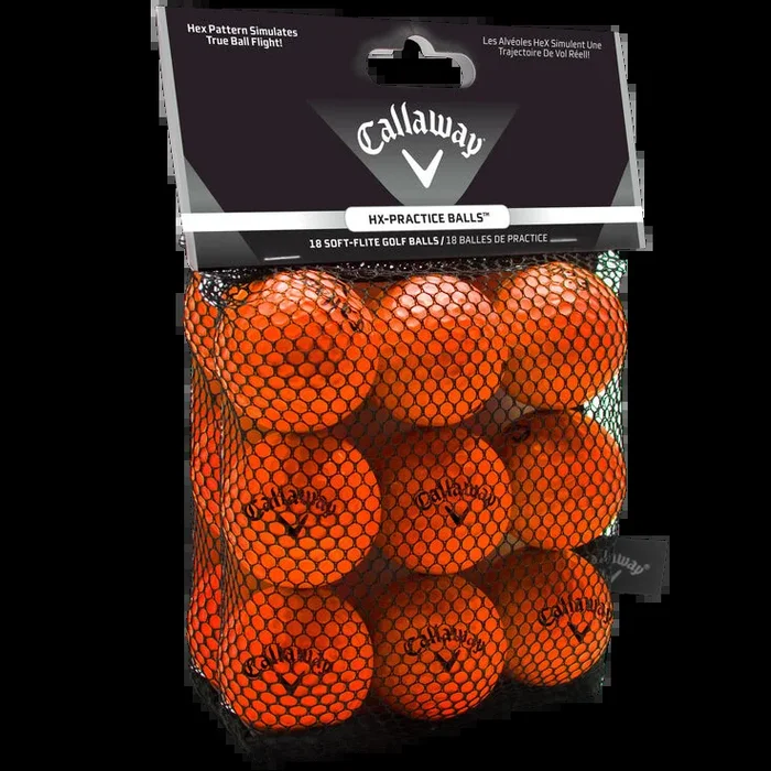 Callaway Golf HX Soft Flight Practice Golf Balls