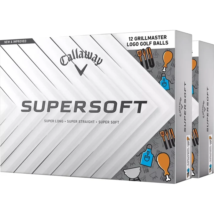 Callaway Golf Supersoft Grill Master Golf Balls – Double Dozen – 2025 Model