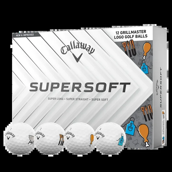 Callaway Golf Supersoft Limited Edition Grillmaster Golf Ball