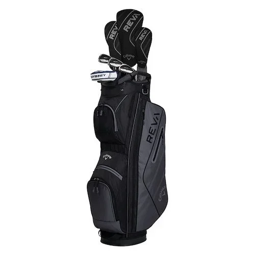 Callaway Reva Women’s Package Set – 8pc – Graphite Ladies – Black