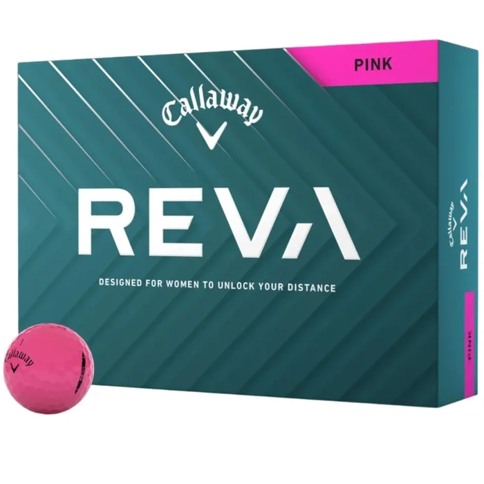 Callaway Reva Womens Golf Balls Pink – One Dozen