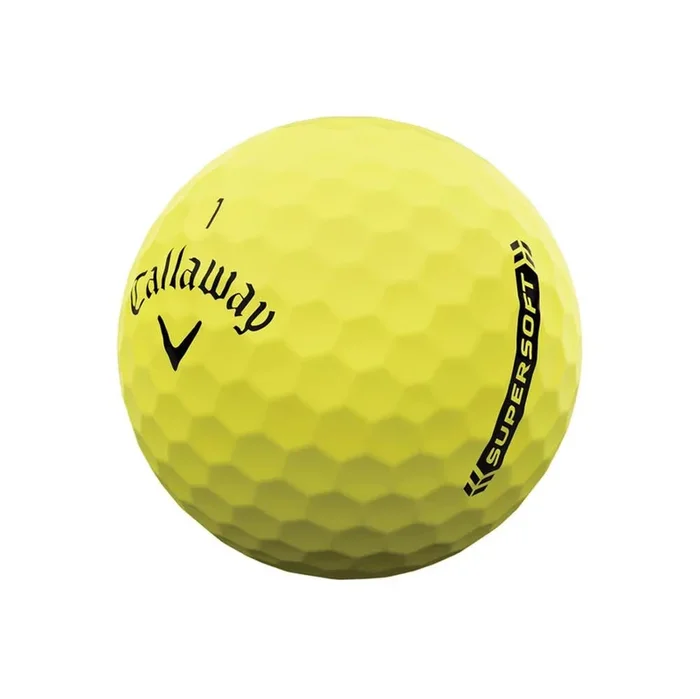 Callaway Supersoft Golf Balls – Yellow – 2023 – Prior Generation